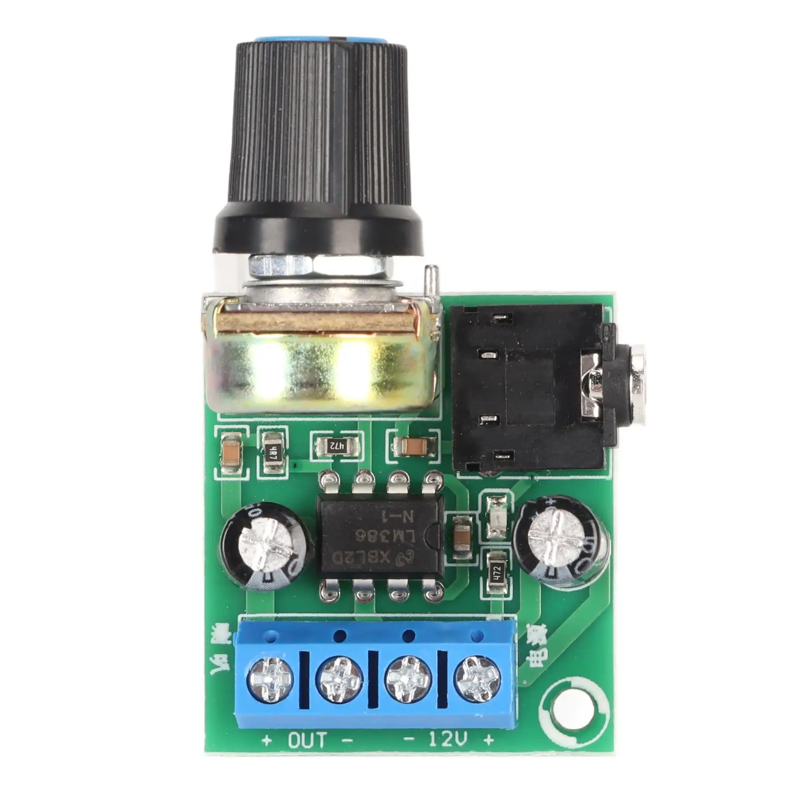 Плата усилителя мощности LM386 0 5-10 Вт мини-усилитель динамика 10 А нагрузка тока