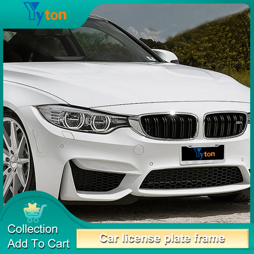 

Рамка для автомобильного номерного знака Yyton, Женская Рамка для автомобильного номерного знака, автомобильные аксессуары для внешнего вида...