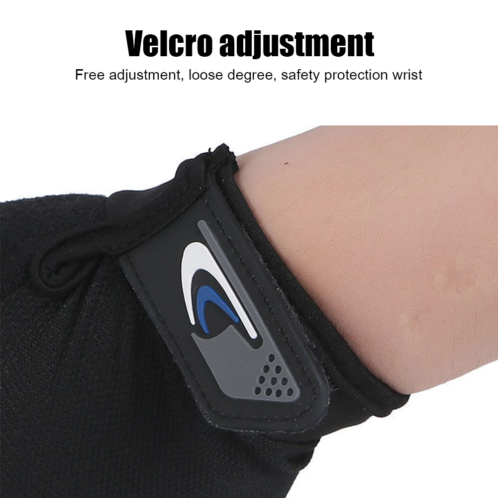 1 Pair Fishing Gloves 2 Cut Fingers Cycling Men Women Breathable Anti-slip Antiskid Wear for Pesca Fitness
