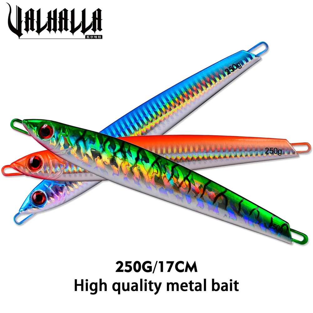 

1 шт., металлическая рыболовная приманка, 250 г/17 см