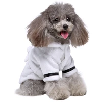 pet dog bathrob dog pajamas sleeping clothes soft pet bath drying towel clothes for for puppy dogs cats pet accessories