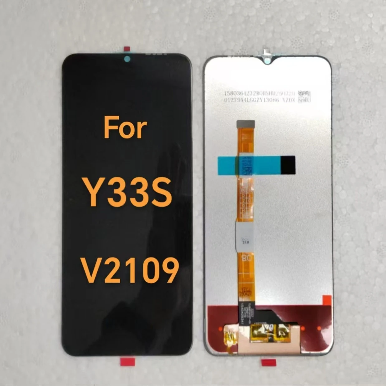Фото Дисплей LCD для Vivo Y33S V2109, сенсорный экран в сборе для Vivo Y33s, замена экрана №3