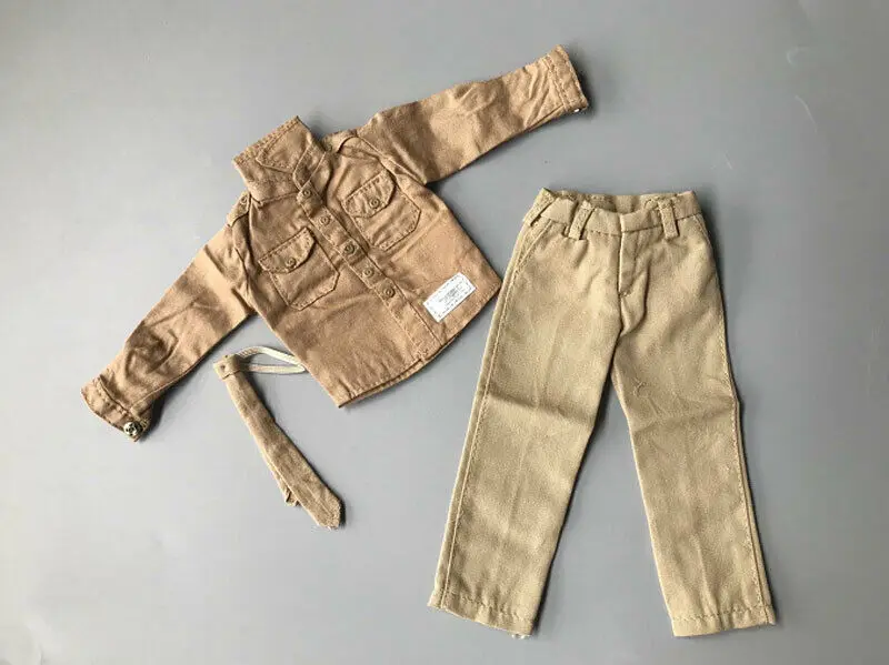 

BBI 1/6th WWII U.S. Army Pilot Clothes+Pants+Tie Model for 12" Figure
