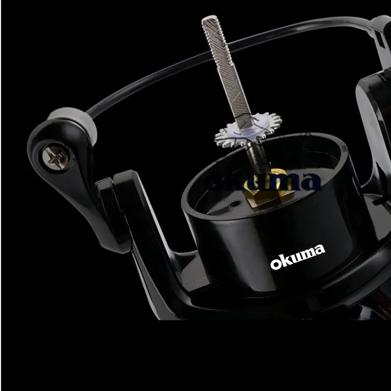 Катушка OkumaMini серии 500/800 с ручкой EVA сверхлегкая рыболовная катушка 12 + 1BB
