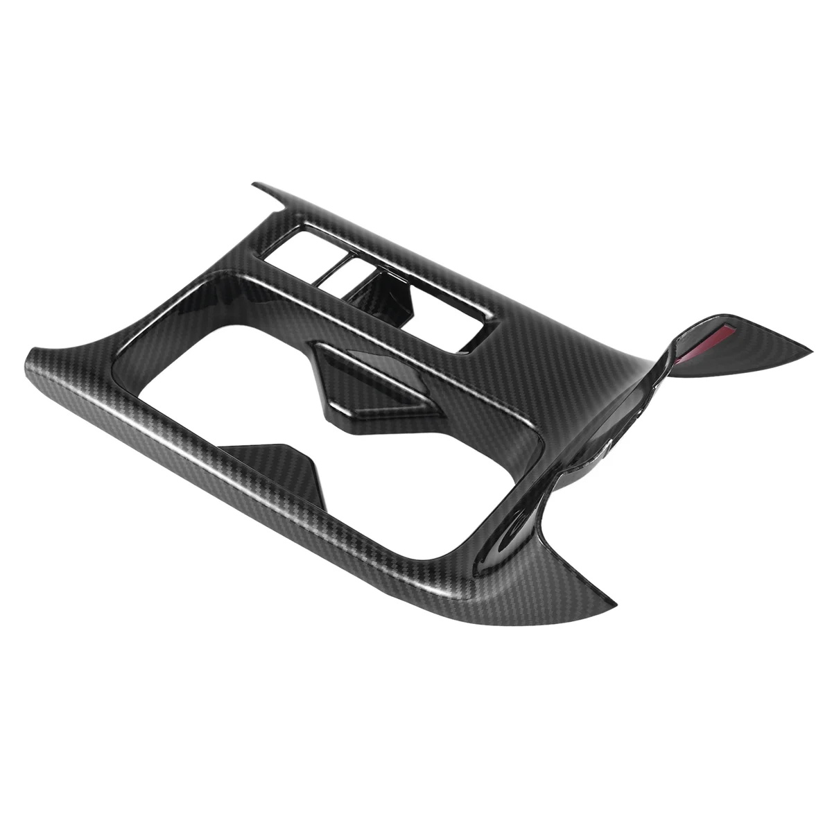 

Car Carbon Fiber Center Console Water Cup Holder Cover Trim Stickers for -V XRV XR-V 2022+