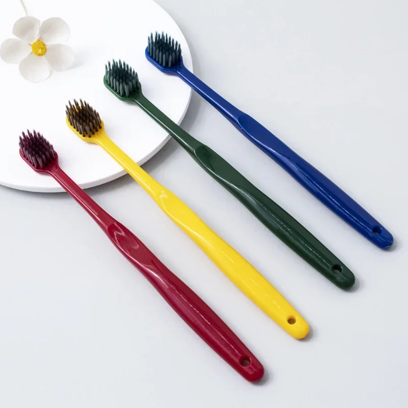 Портативная зубная щетка для взрослых две упаковки одноразовая с мягкой щетиной