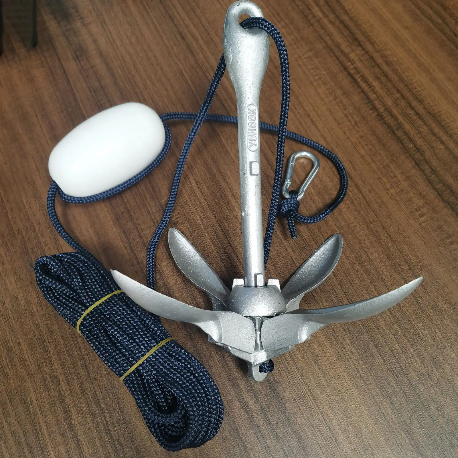 Anchor Folding Grapnel Anchor Kit For Kayaks Canoes Jet Skis