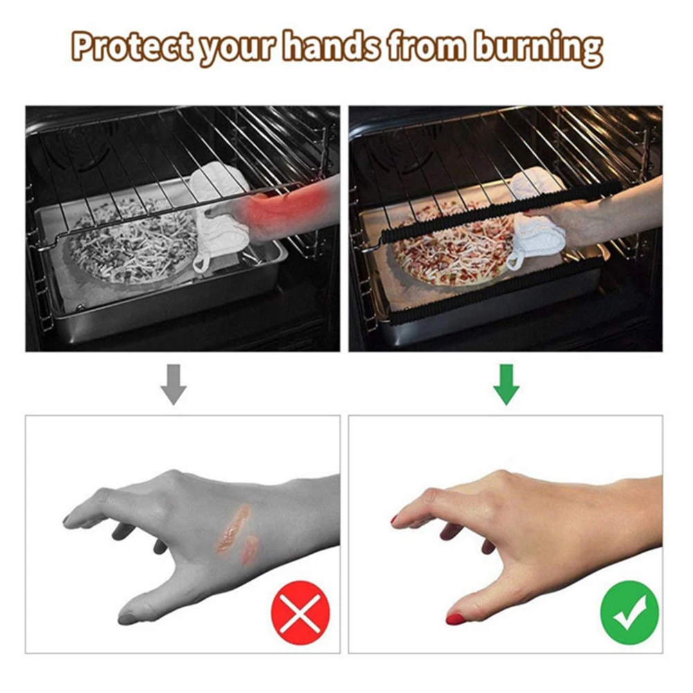 

Brand New Anti Scald Strip Hand Protector Accessory Cooker Shelf Guards Heat Insulated Kitchen Portable Silicone