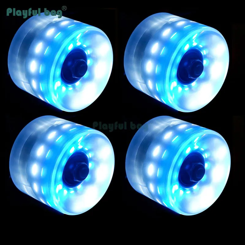 Игривая сумка 4 шт./компл. резиновая накладка на колеса для скейтборда Ollie