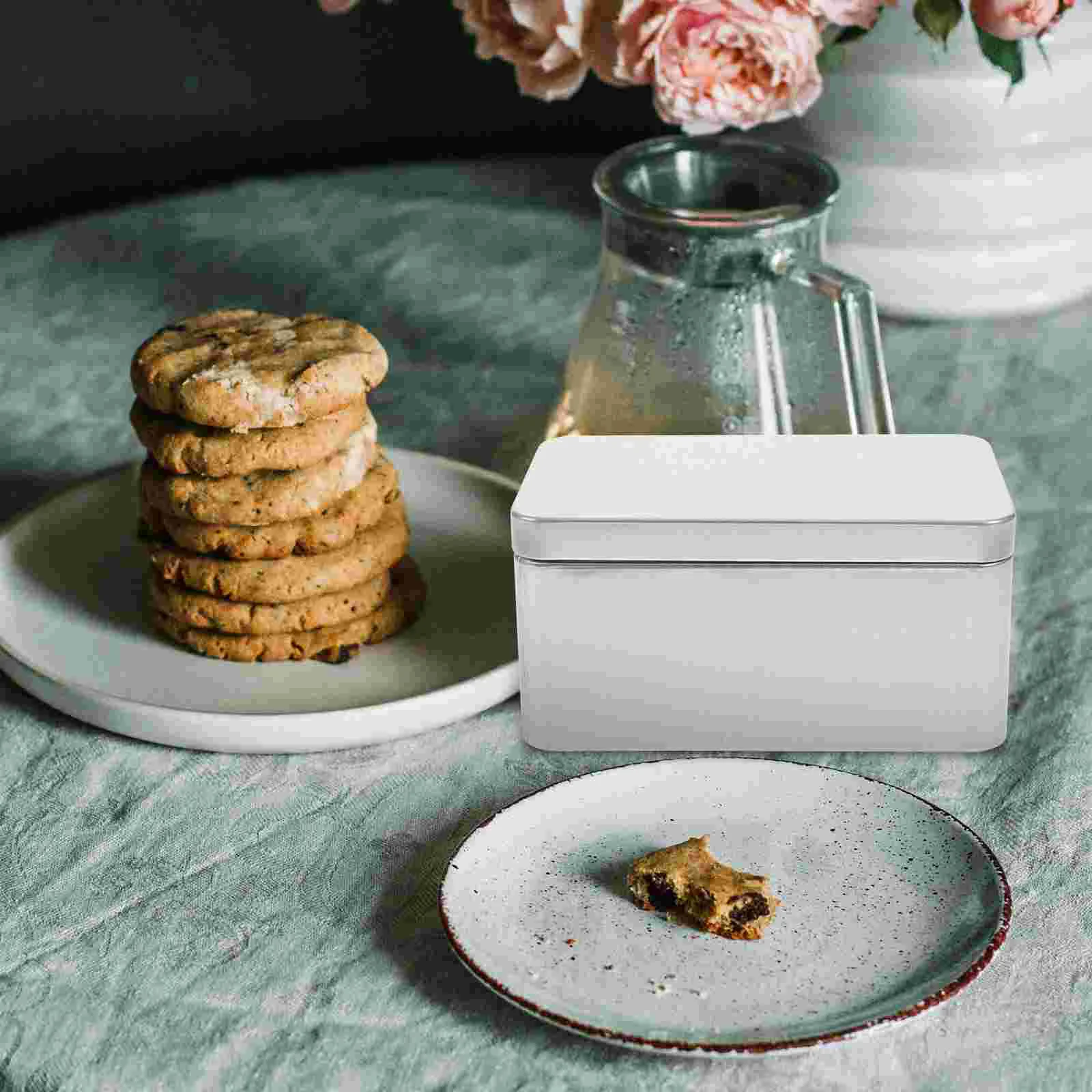 Железная коробка для хранения чая коробки закусок детей дорожный контейнер