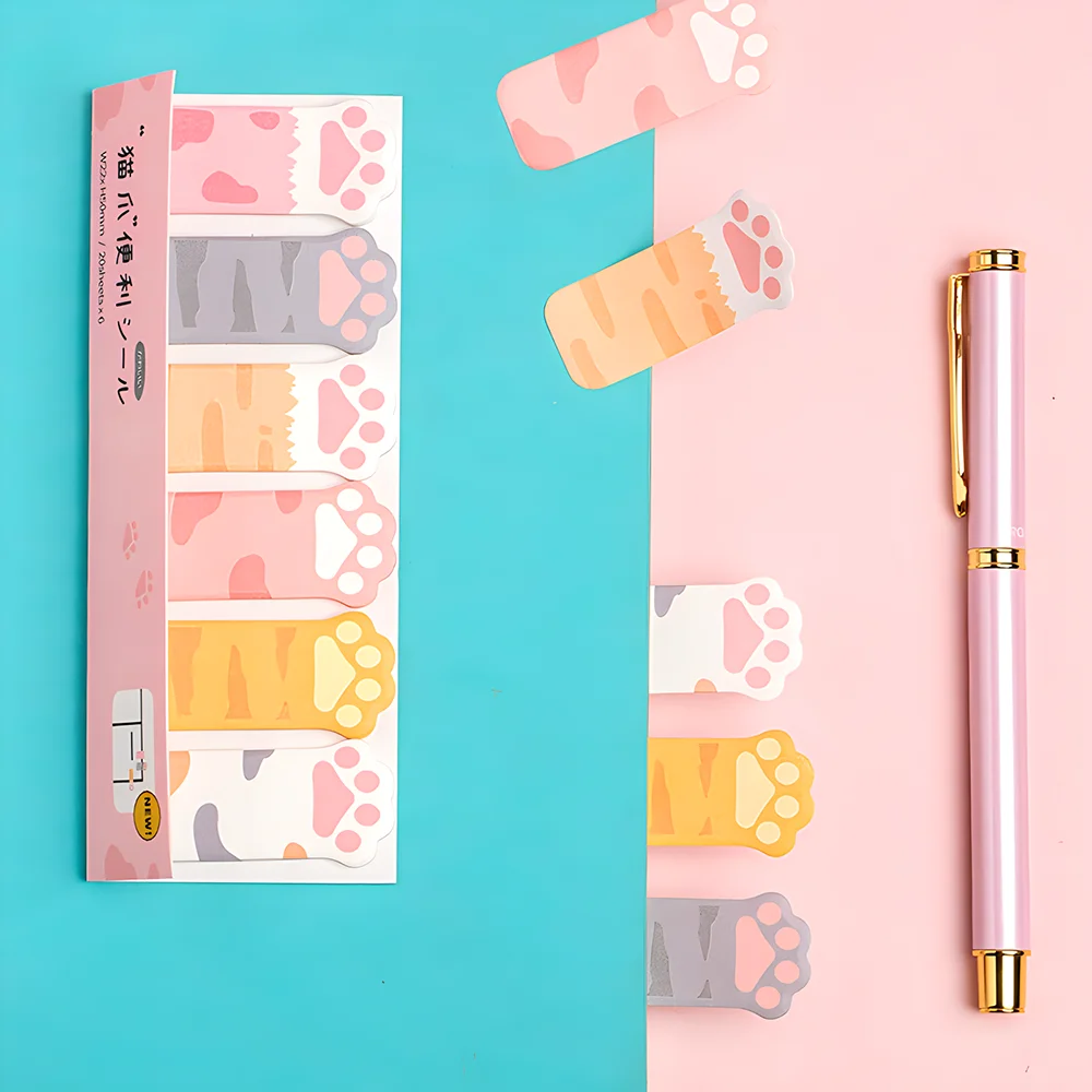 3 упаковки креативные липкие заметки милый кавайный блокнот почтовая бумага