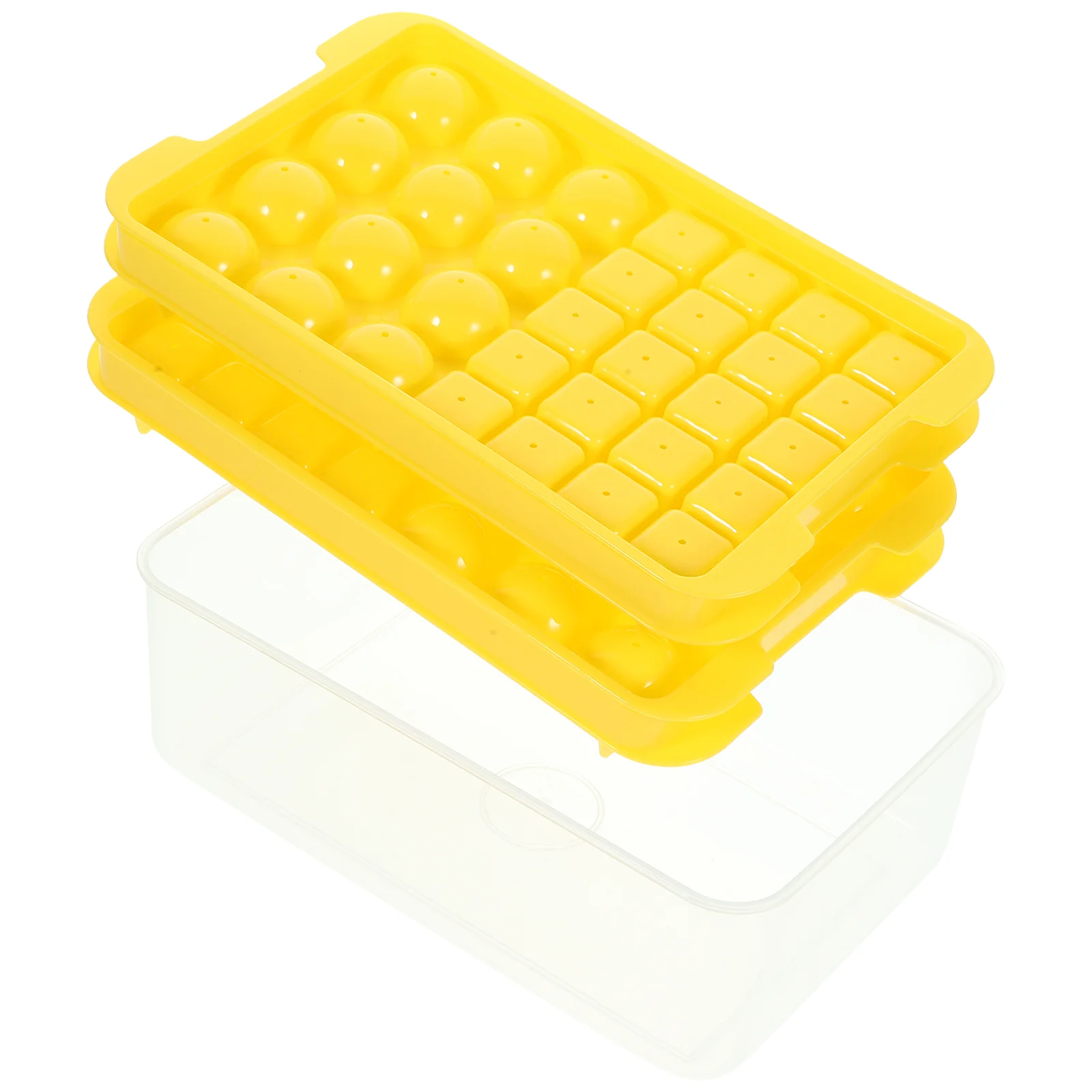 

Ice Blocks Silicone Mold Balls Home Tray Cube Molds Shapes Puck Practical Making Silica Gel Trays Freezer