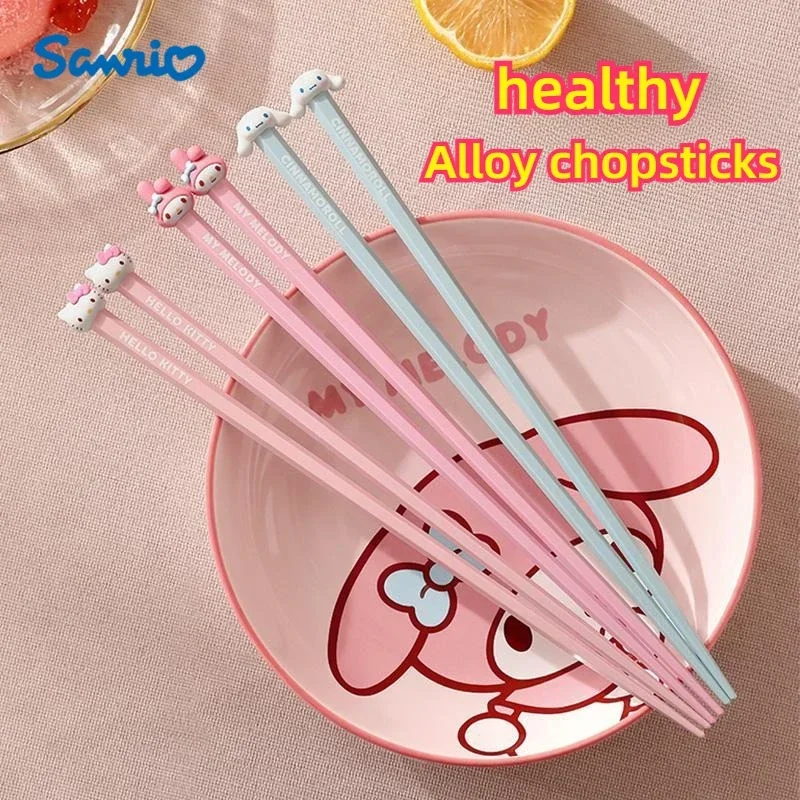 Палочки для еды Sanrio из сплава