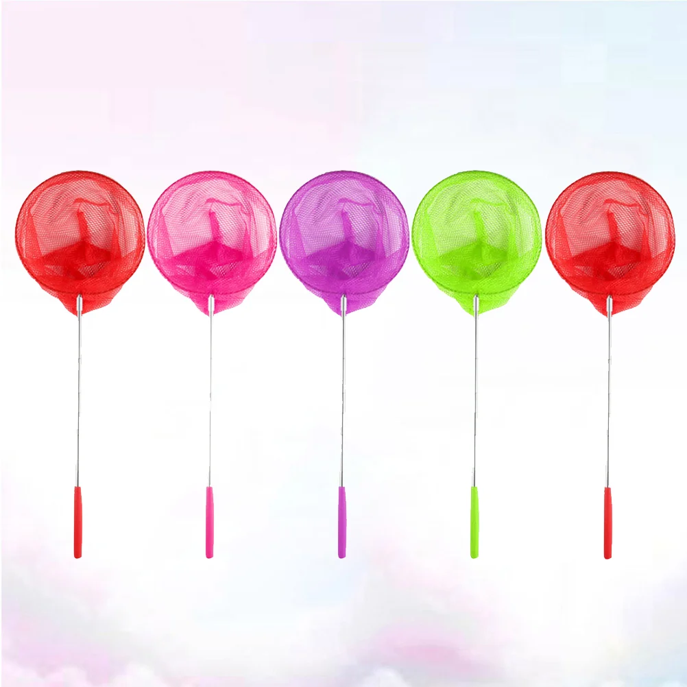 

Рыболовные сети 5 шт., телескопические практичные сети для ловли насекомых, для детей