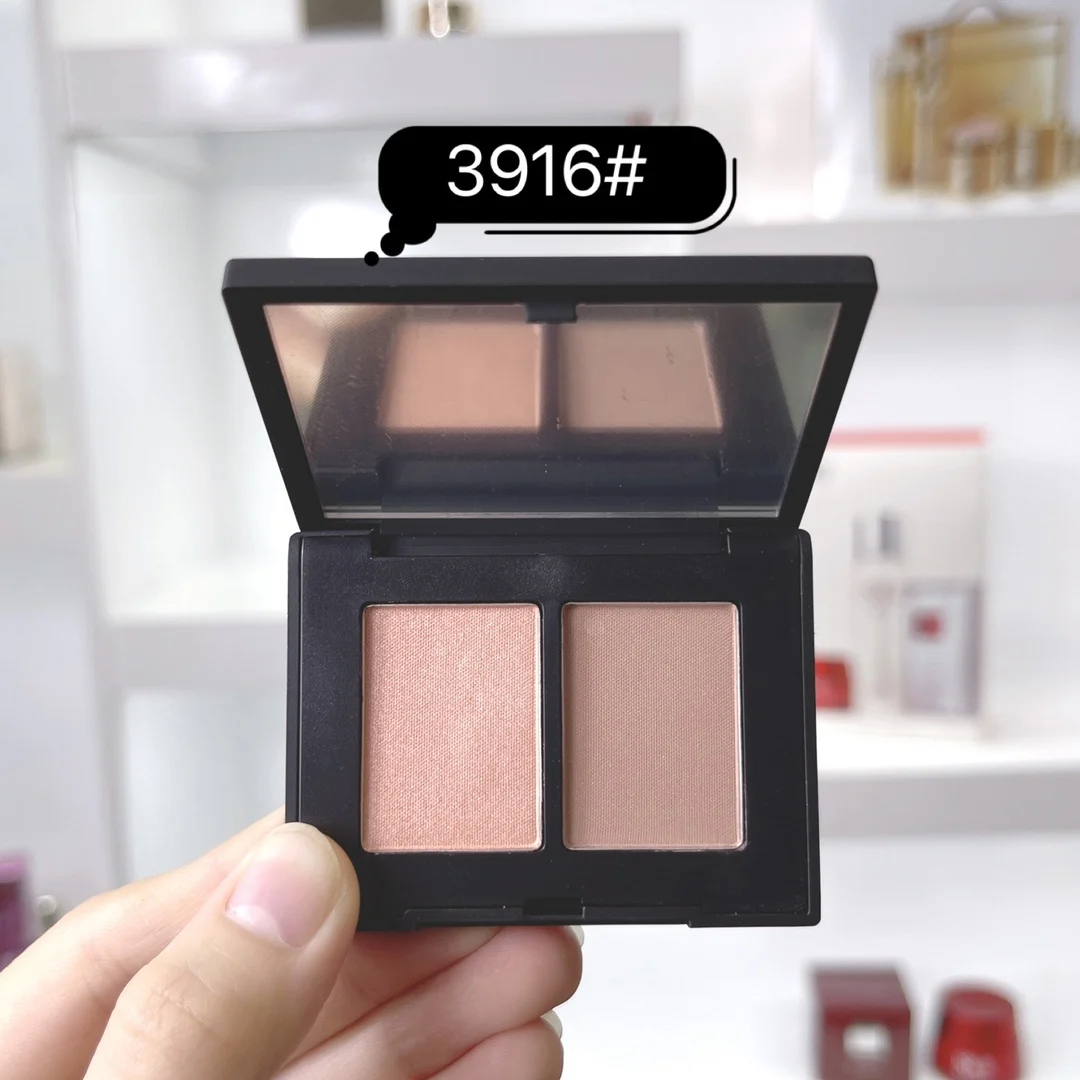 

NEW Duo Eyeshadow Palette 1.1g*2 /Duo Blush 9.5g*2 High Pigment Long Lasting Makeup High Quality+Gift