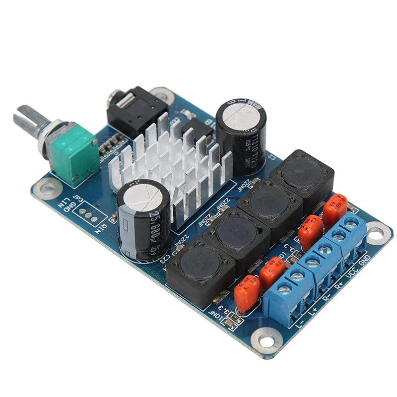 

2X50W High Power Digital Amplifier Board Tda3116d2 Tpa3116 Two Channel Amplifier Board 12-24V