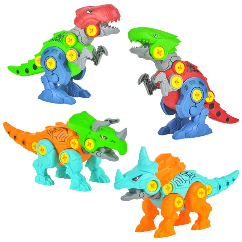 

Игрушка Монтессори для сборки динозавров, строительные игрушки для бриллиантов