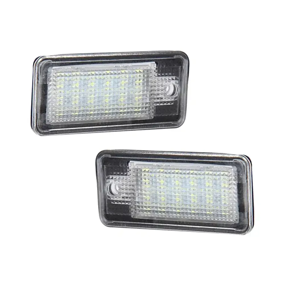 2 шт. автомобильный светодиодный номерной знак 12 В 6500 К свет без ошибок Canbus белая