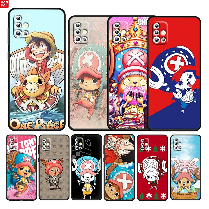 

Cool ONE PIECE Boys For Samsung Galaxy A52S A72 A71 A52 A51 A12 A32 A21S 4G 5G Fundas Soft Silicone Black Phone Case Capa Coque