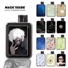 Модный матовый чехол-наклейка с аниме цветами бабочками для Smoant Charon Baby