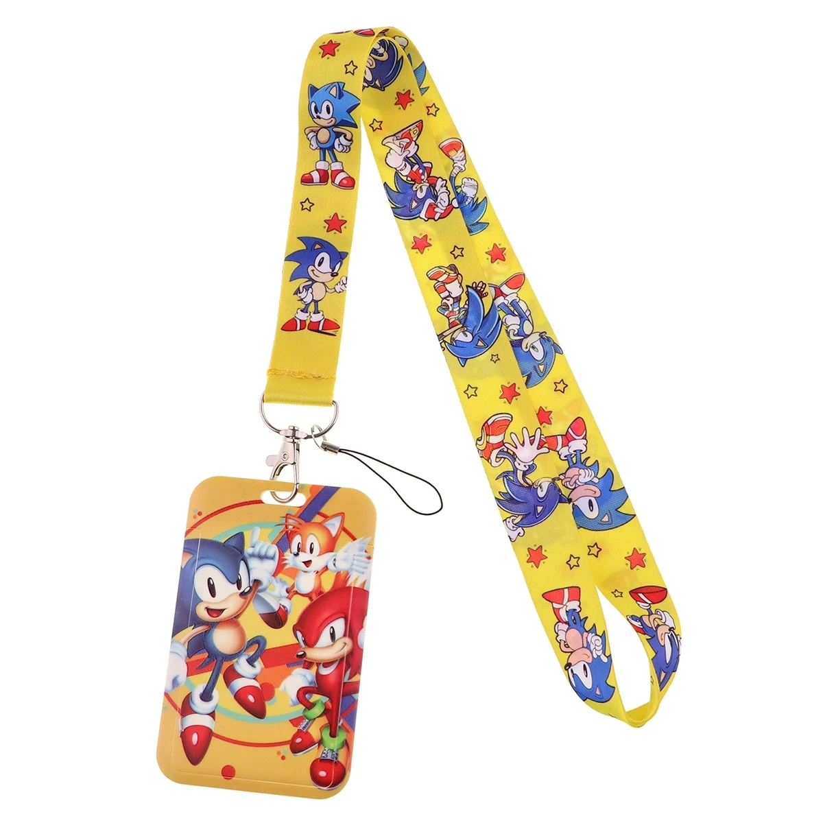 

D0285 Hedgehog Strap Lanyard for Keys Keychain Badge Holder ID Credit Card Pass Hang Rope Lariat Mobile Phone Charm Accessories