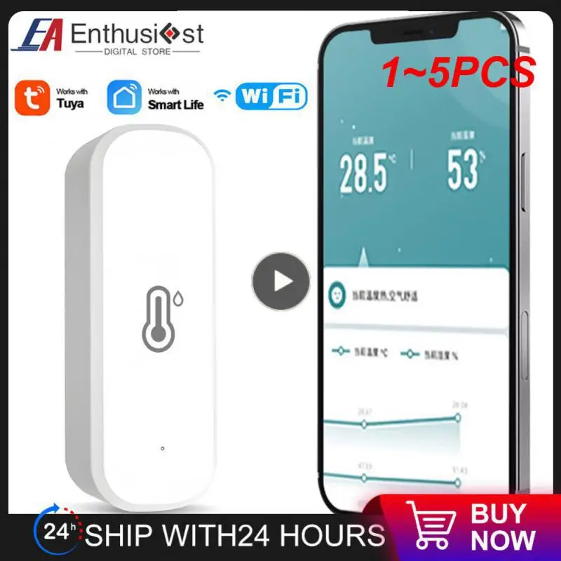 

Wi-Fi датчик температуры и влажности, 1-5 шт.