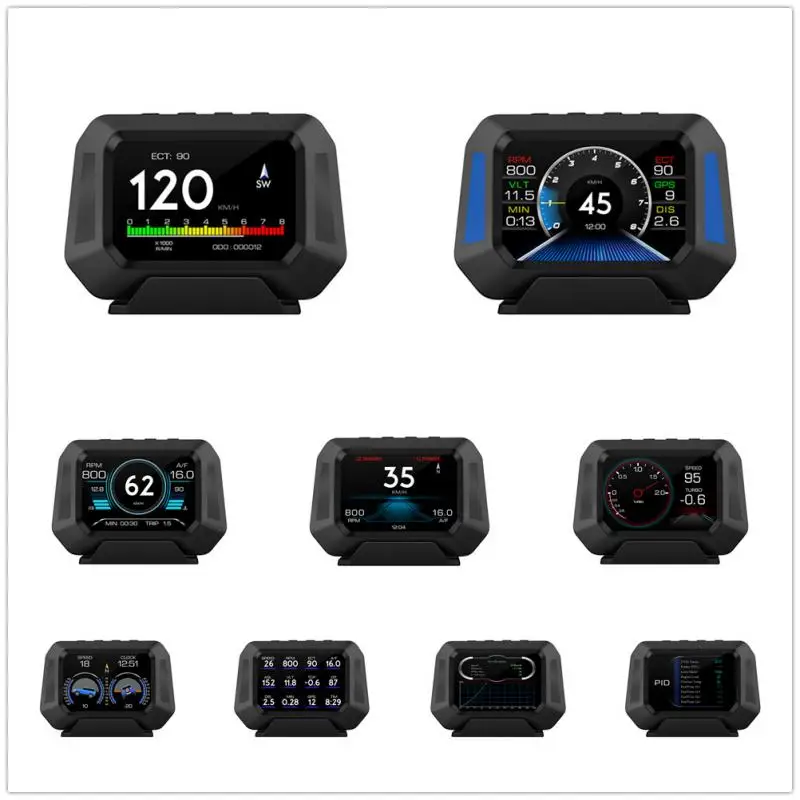 

Gradient GPS Inclinometer Car Level Sensor Real-Time Off-road Vehicle System HUD Auto Accessories Speedometer
