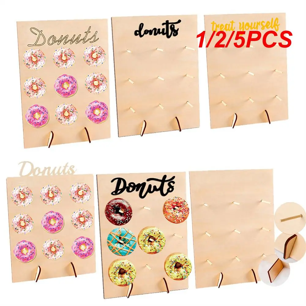 

1/2/5 шт. деревянные пончики стены деревенские Свадебные украшения стол пончик Декор Детский праздник фотосессия