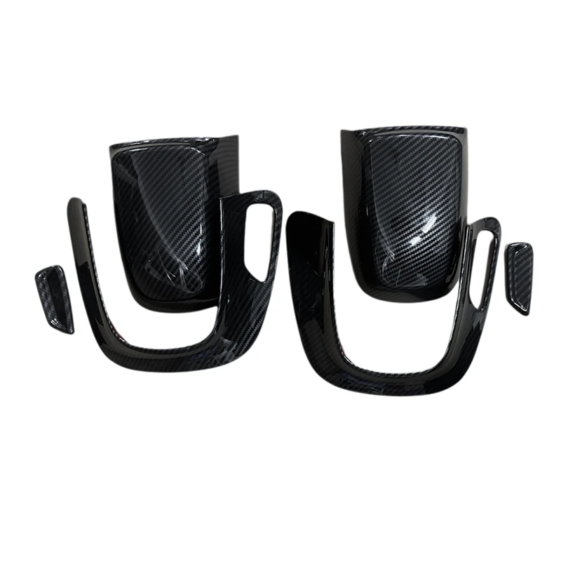 6 шт./компл. салон автомобиля переднее сиденье подголовник панель защитная крышка