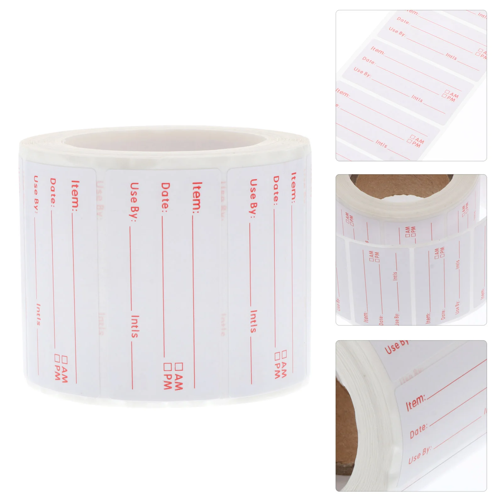 

1 Roll/500pcs Marked Label Stickers Food Classified Stickers DIY Writing Sticker