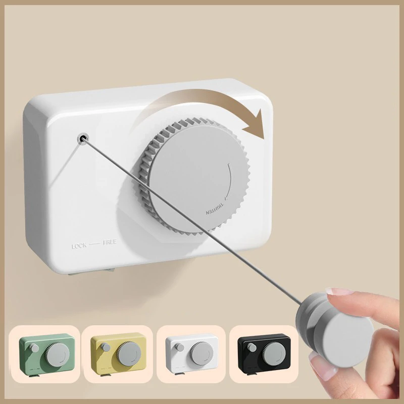 

Выдвижная стальная веревка-органайзер для белья