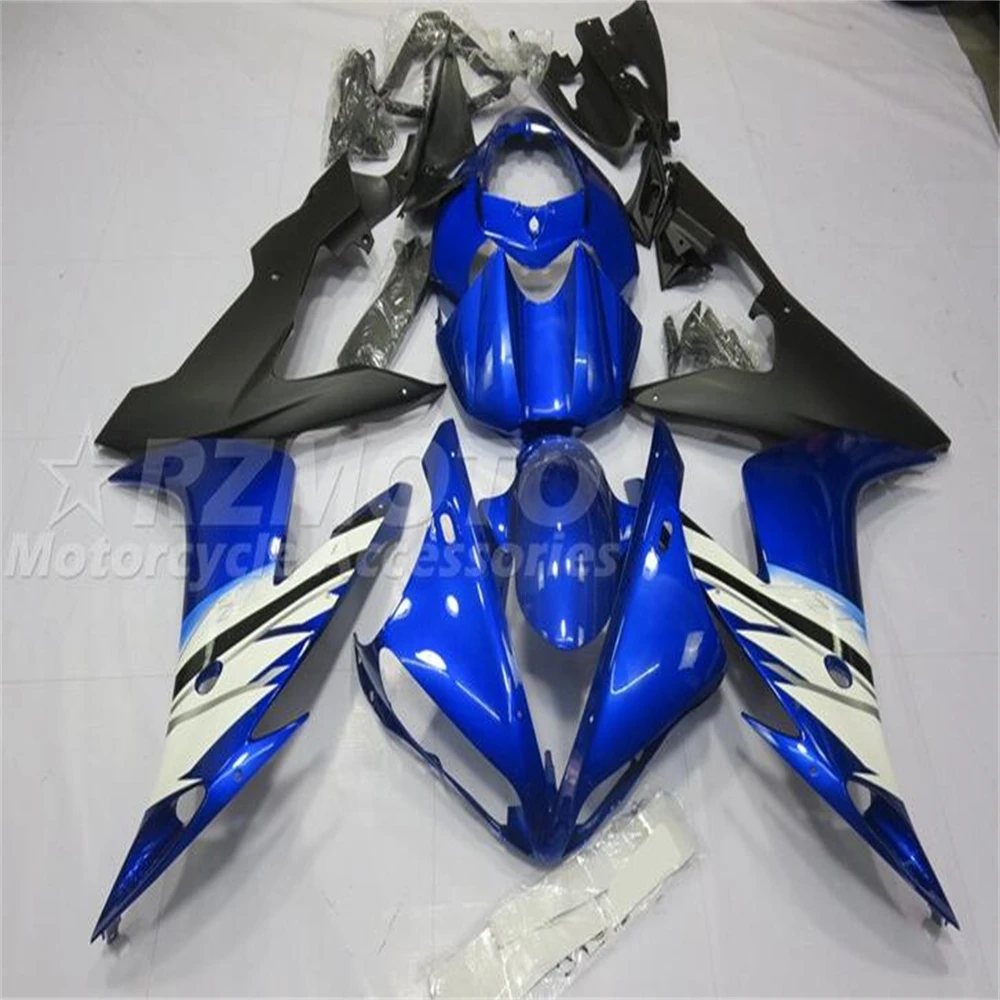 

4Gifts New ABS JP Motorcycle Whole Fairings Kit Fit For YAMAHA YZF- R1 2004 2005 2006 04 05 06 Bodywork Set Shell White Blue AU