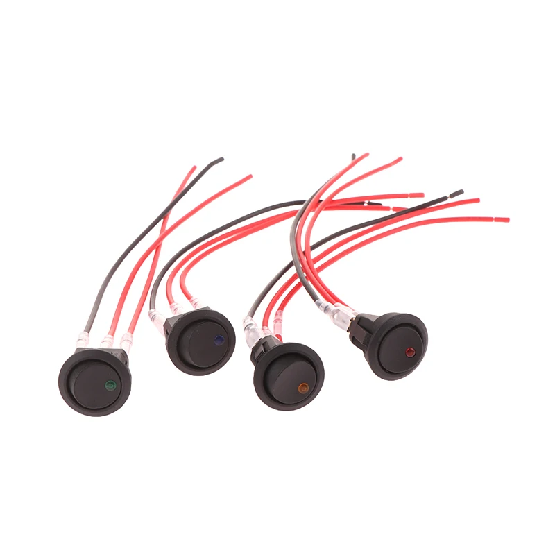 12 В/20 А Φ выключатель для лодки круглый кошачий глаз модифицированный