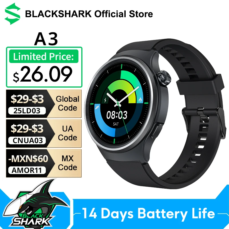 Глобальная версия Black Shark A3 1 53 дюйма