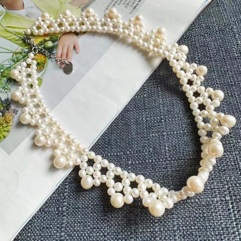 Высокое национальное приливное темпераментное свадебное кружево ручной работы