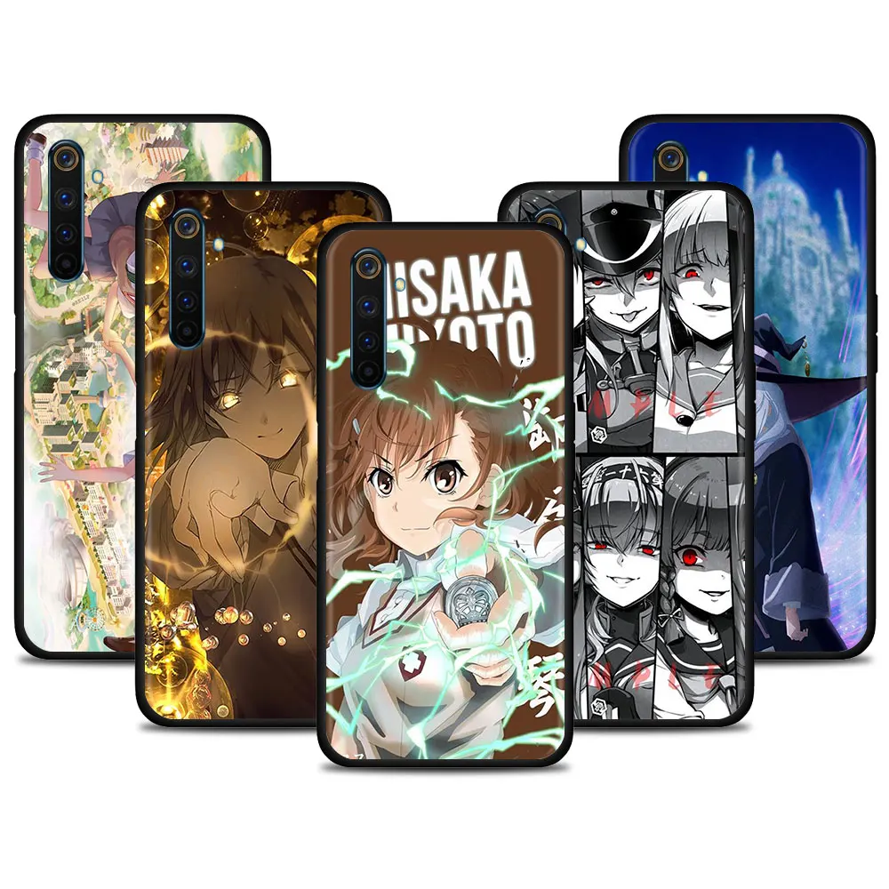 

Phone Case for Realme GT neo 2 3 9 Pro Plus 9i 8 8i 7 6 5 C21 c21y C20 C12 C11 C3 XT Silicone Cover A Certain Scientific Railgun