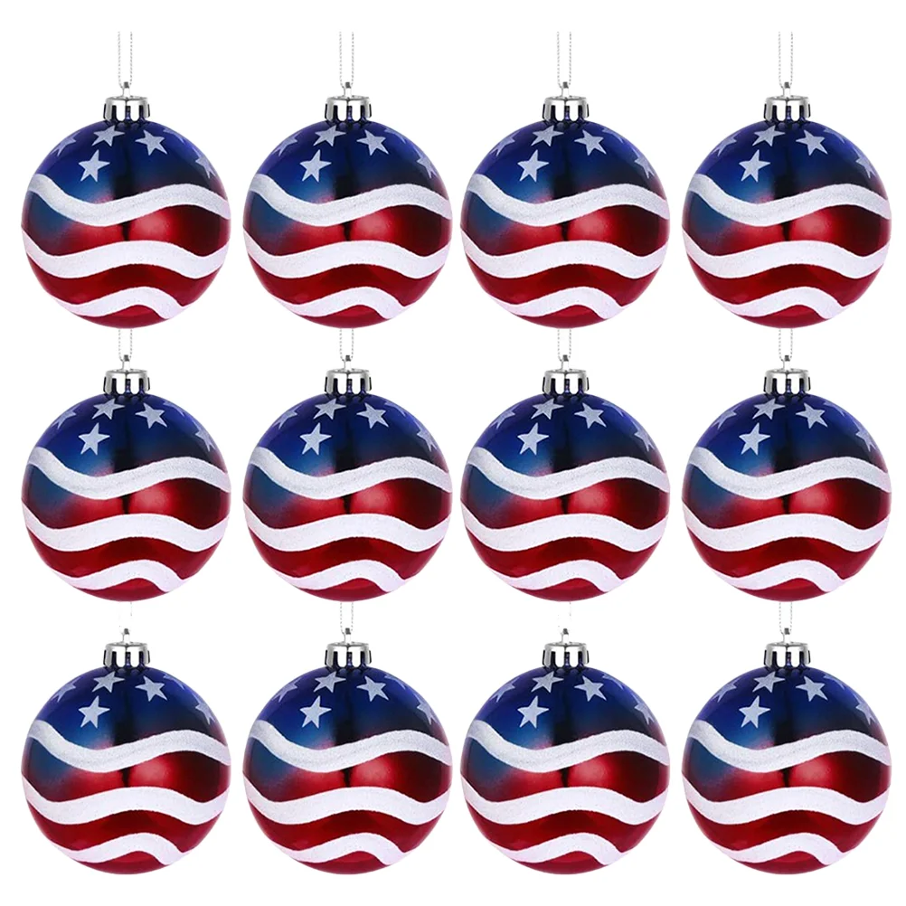 

Patriotic Decorations Independence Day American Flag Ornament Christmas Ornaments Hangingtree Party Decor 4Th Usajuly Supplies