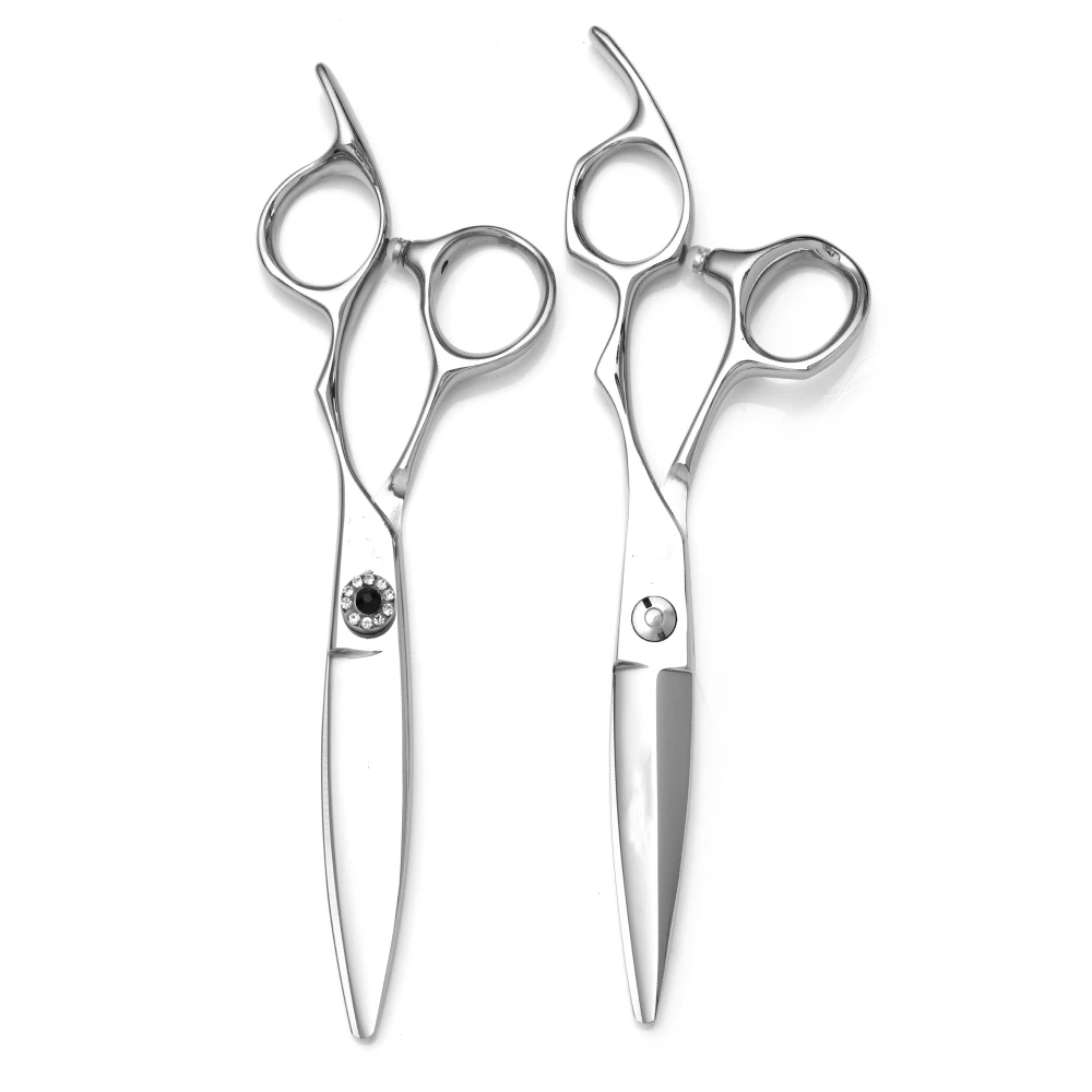 Профессиональные парикмахерские текстурирующие ножницы с изогнутыми лезвиями