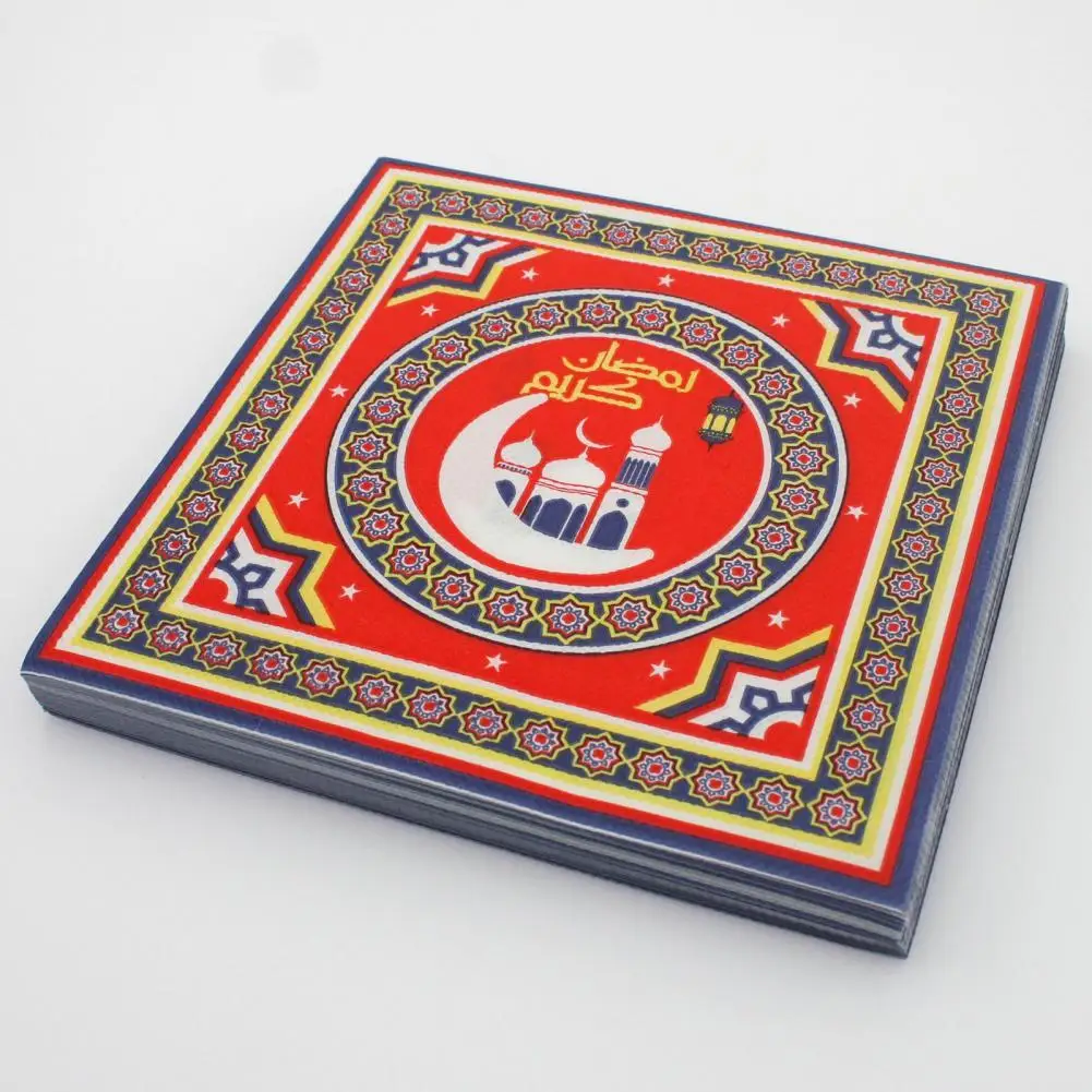 

20 шт., декоративные салфетки с принтом в виде лампы