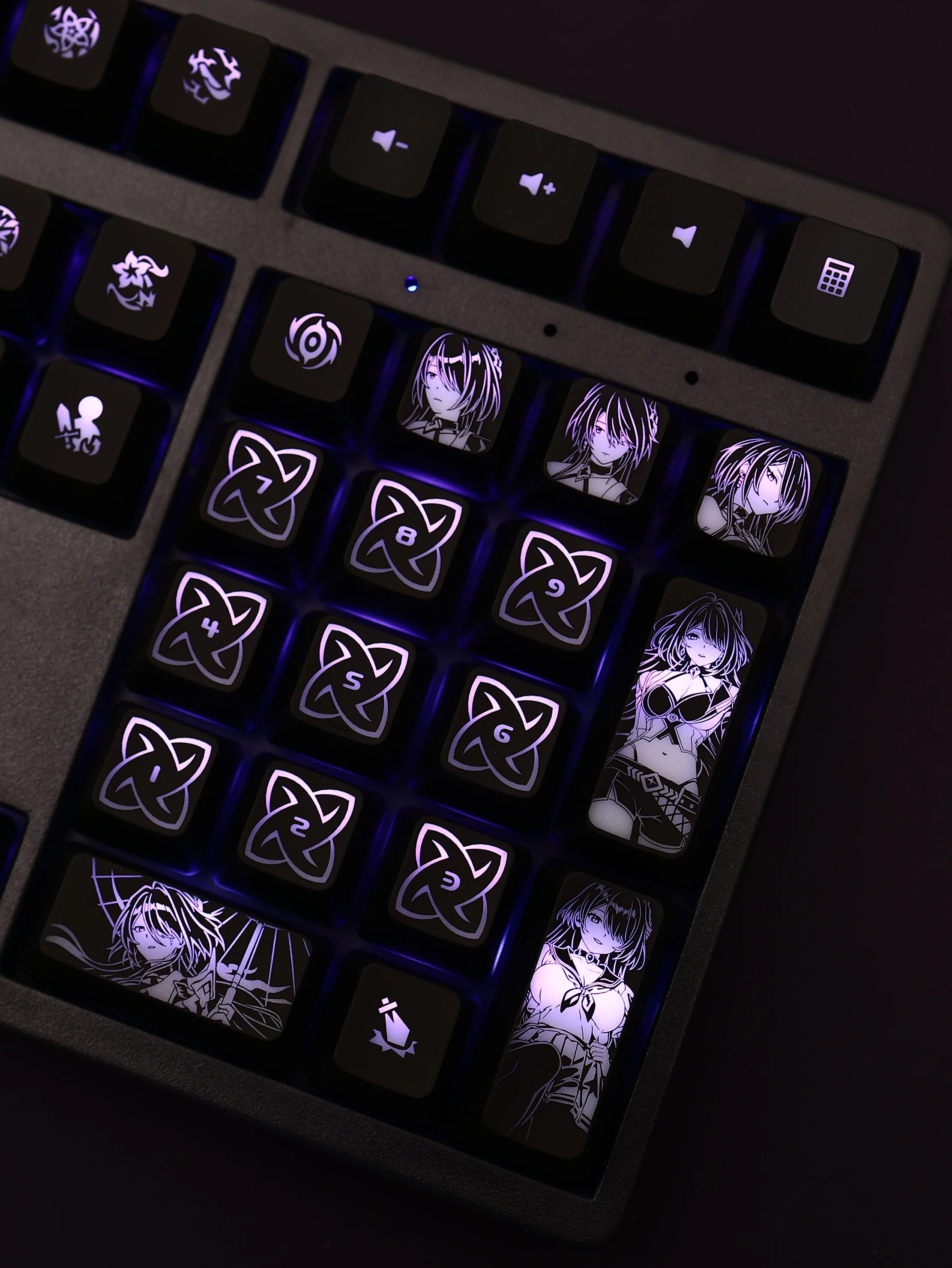 104 клавиш/комплект колпачки для клавиш с подсветкой