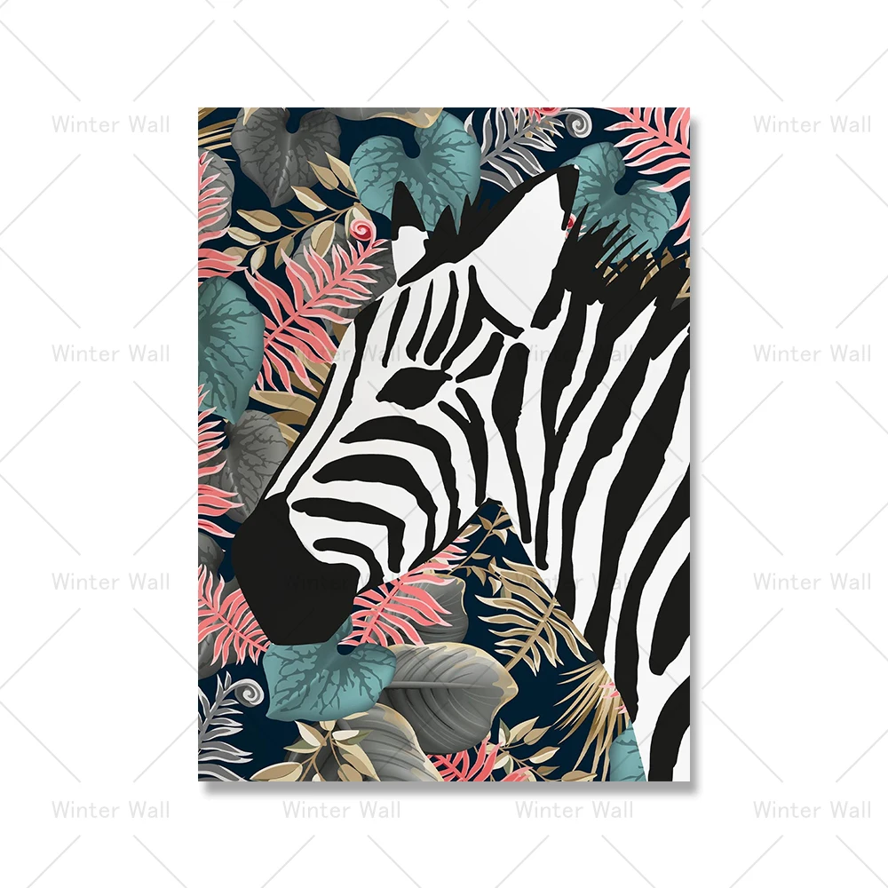 

Картина на холсте SENLI Зебра в ванне