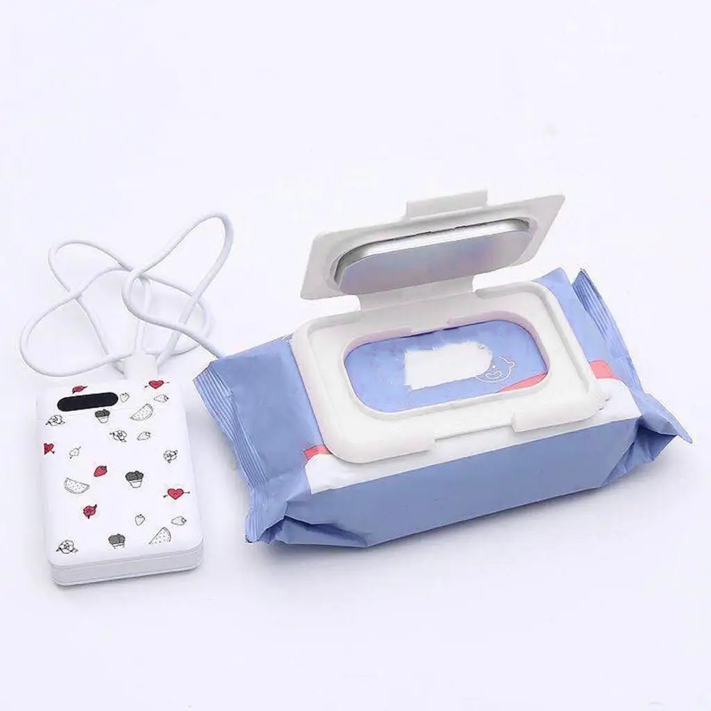 

Electric Baby Wipe Warmer USB Baby Wipes Heater for Babies Pink