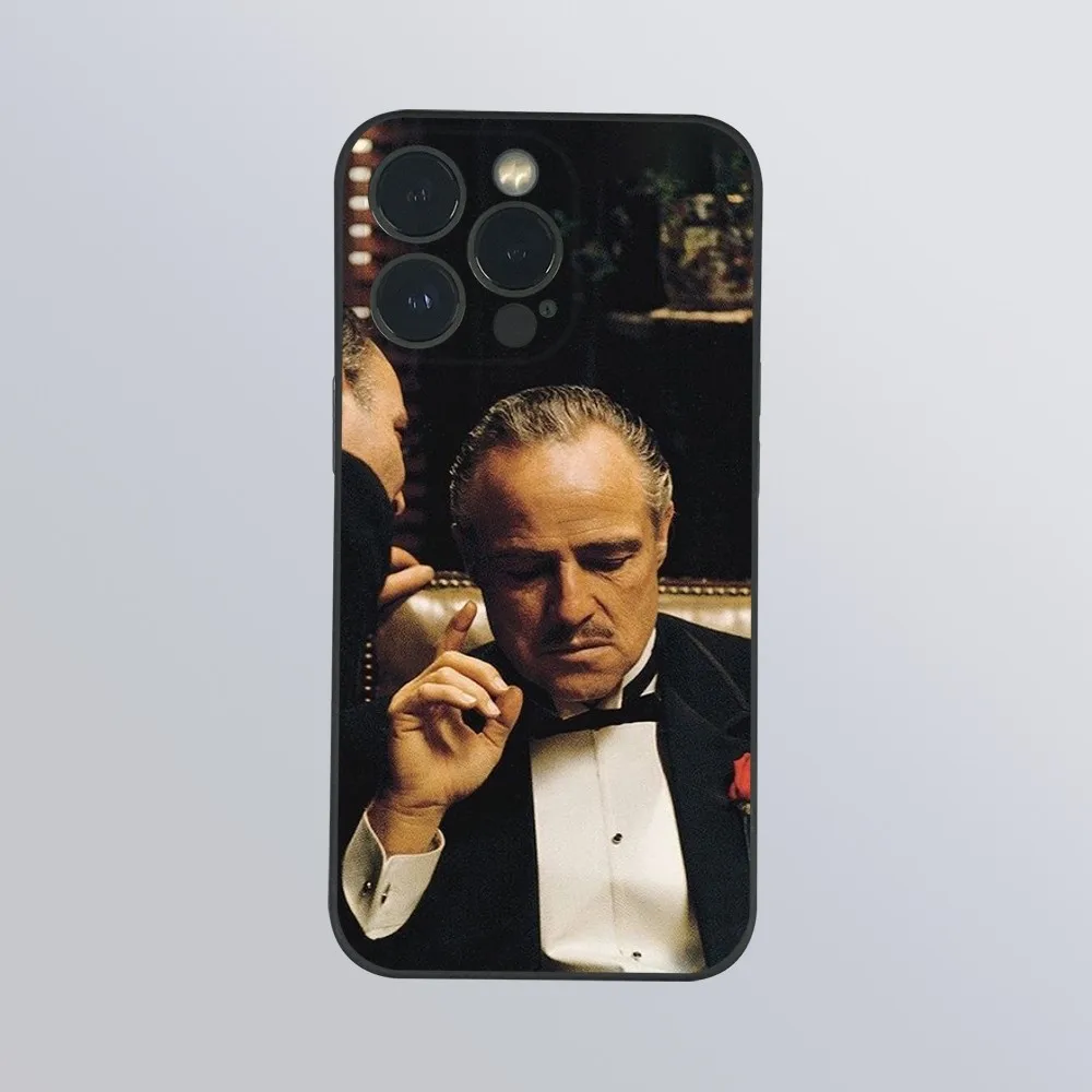 Чехол для телефона из фильма G-Godfather iPhone 16 15 14 13 12 11 Pro Max Plus Mini Frosted Soft Shell Funda