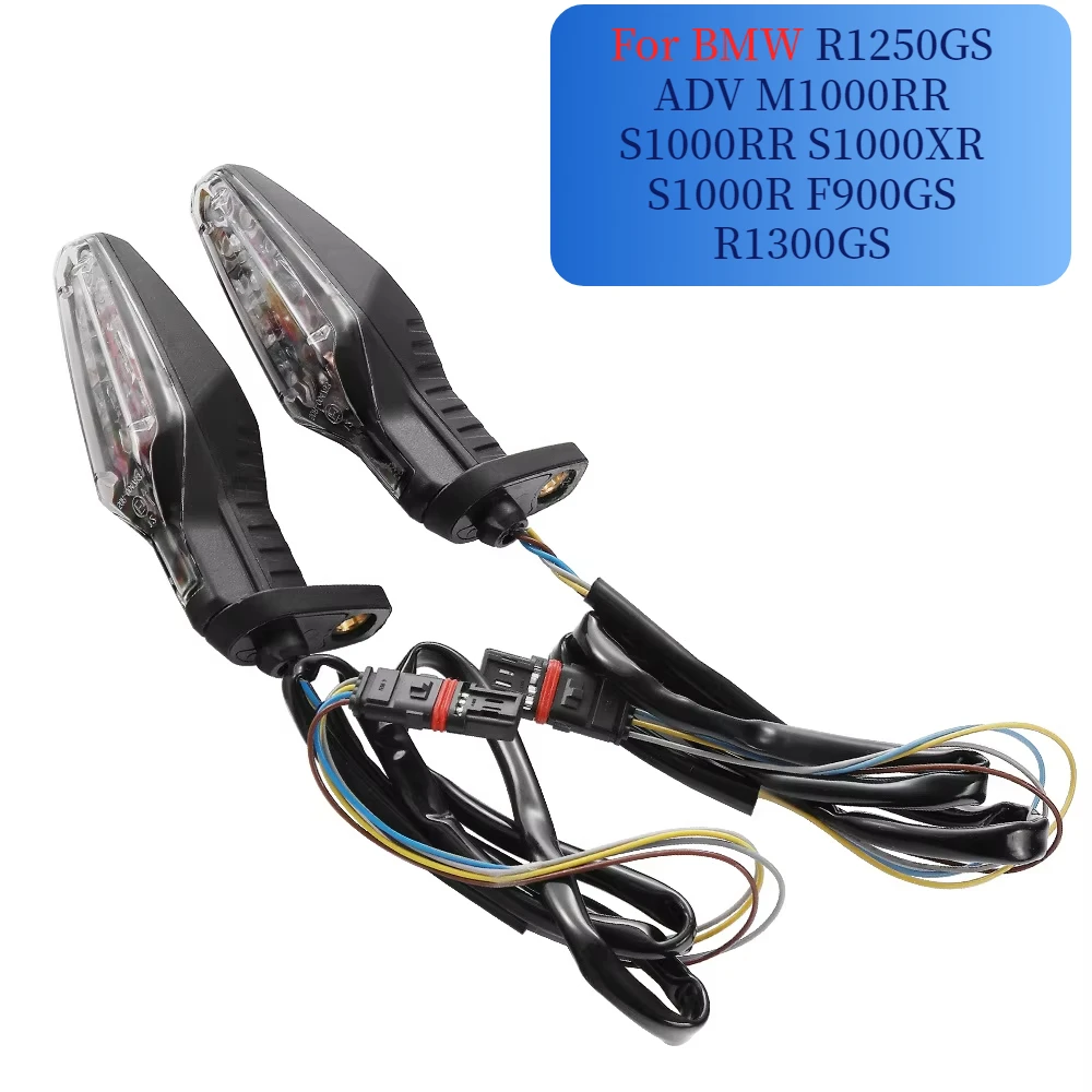 

Для BMW R1250GS ADV M1000RR S1000RR S1000XR S1000R F900GS R1300GS мотоциклетный светодиодный указатель поворота задний стоп-сигнал мигающая лампа