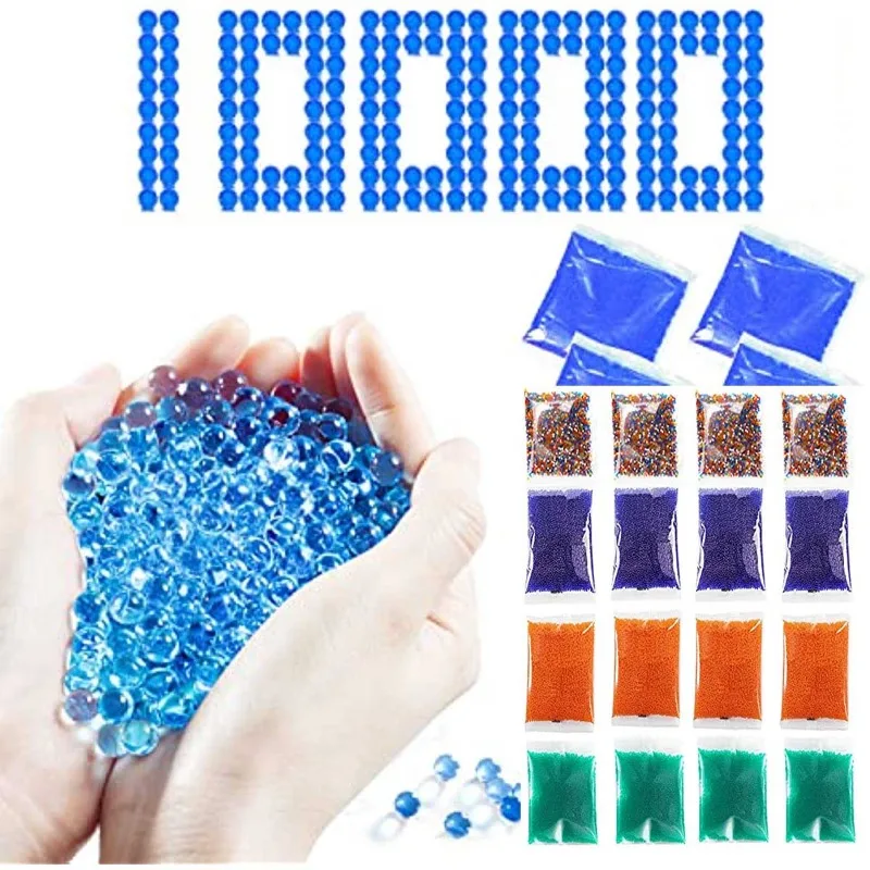 1 Вт желейный шарик для выращивания воды гидрогель в форме жемчуга хрустальный