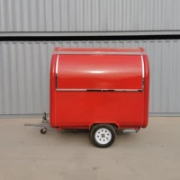 factory price popular street catering trailer mobile food truck food trailer with vin