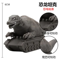 6cm small soft rubber monster dinosaur tank original action figures model furnishing articles childrens assembly puppets toys