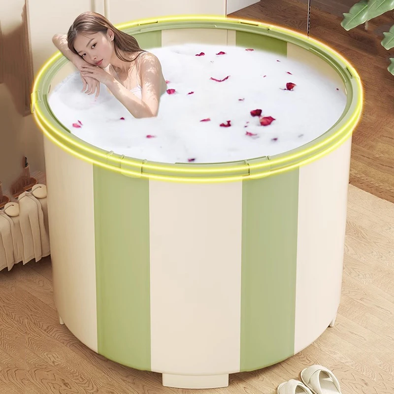 Надувная складная ванна для взрослых стирка волос портативная фотография товары