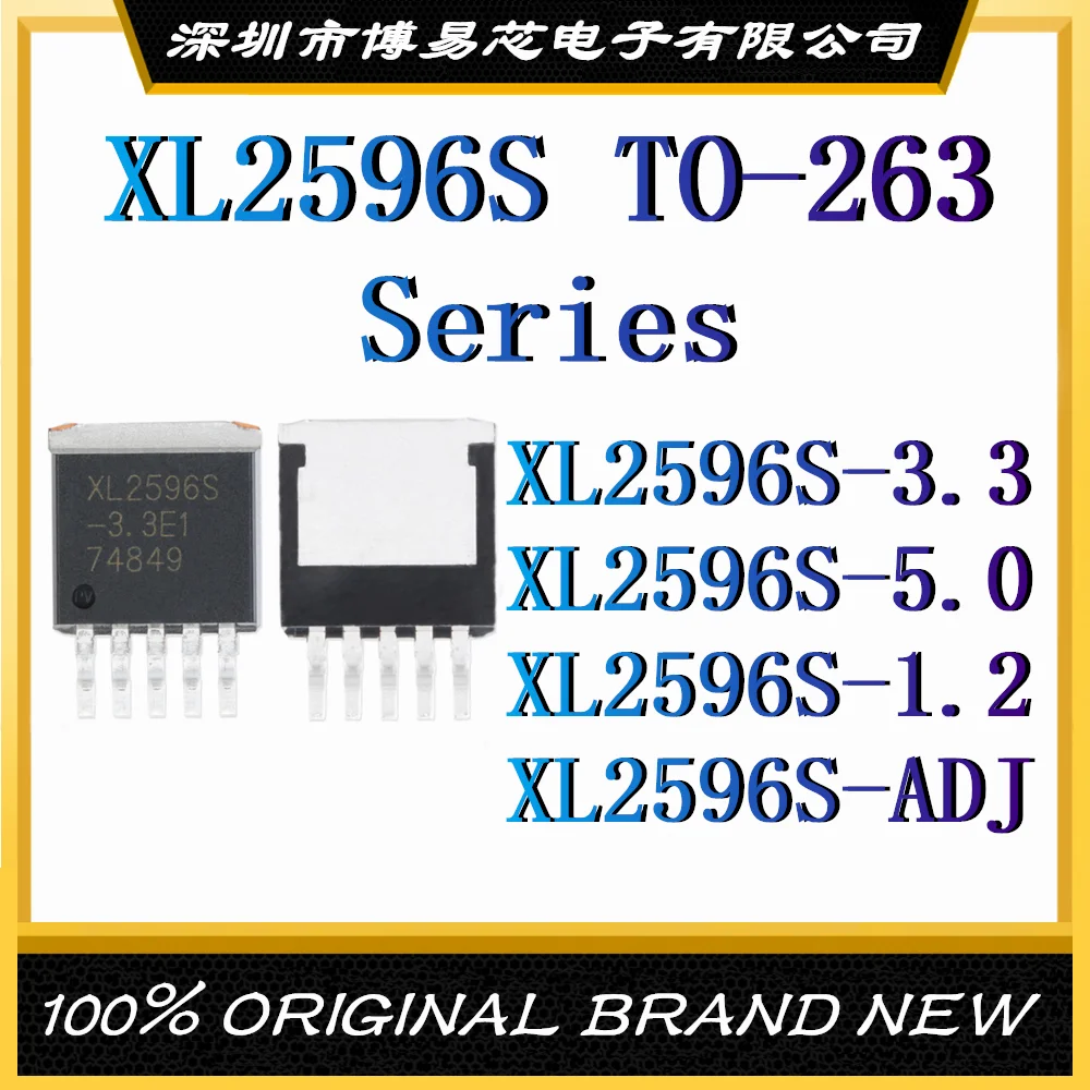 XL2596S-3.3 XL2596S-5.0 XL2596S-1.2 XL2596S-ADJ New original genuine buck typeDC-DC power chipIC TO-263