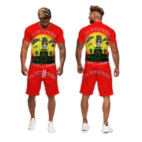 summer fashion man sets 3d t shirt shorts suit new style trend mens clothing sports outfits high quality casual harajuku